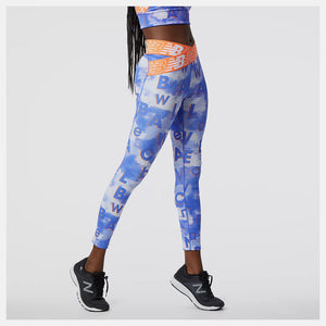 NEW BALANCE Relentless Crossover Printed High Rise 7/8 Tight